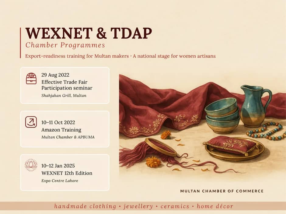 WEXNET & TDAP Chamber Programmes poster