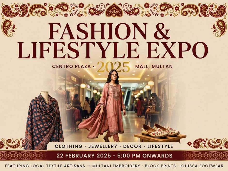 Fashion & Lifestyle Expo 2025 poster